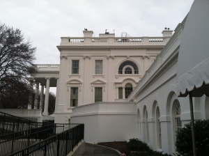 The entrance to the West Wing